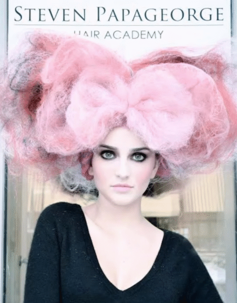 Steven Papageorge Hair Academy Cosmetology work